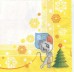 Кошки-мышки, 33х33 см, салфетка для декупажа - Заготовки для декупажа. Интернет-магазин Завиток